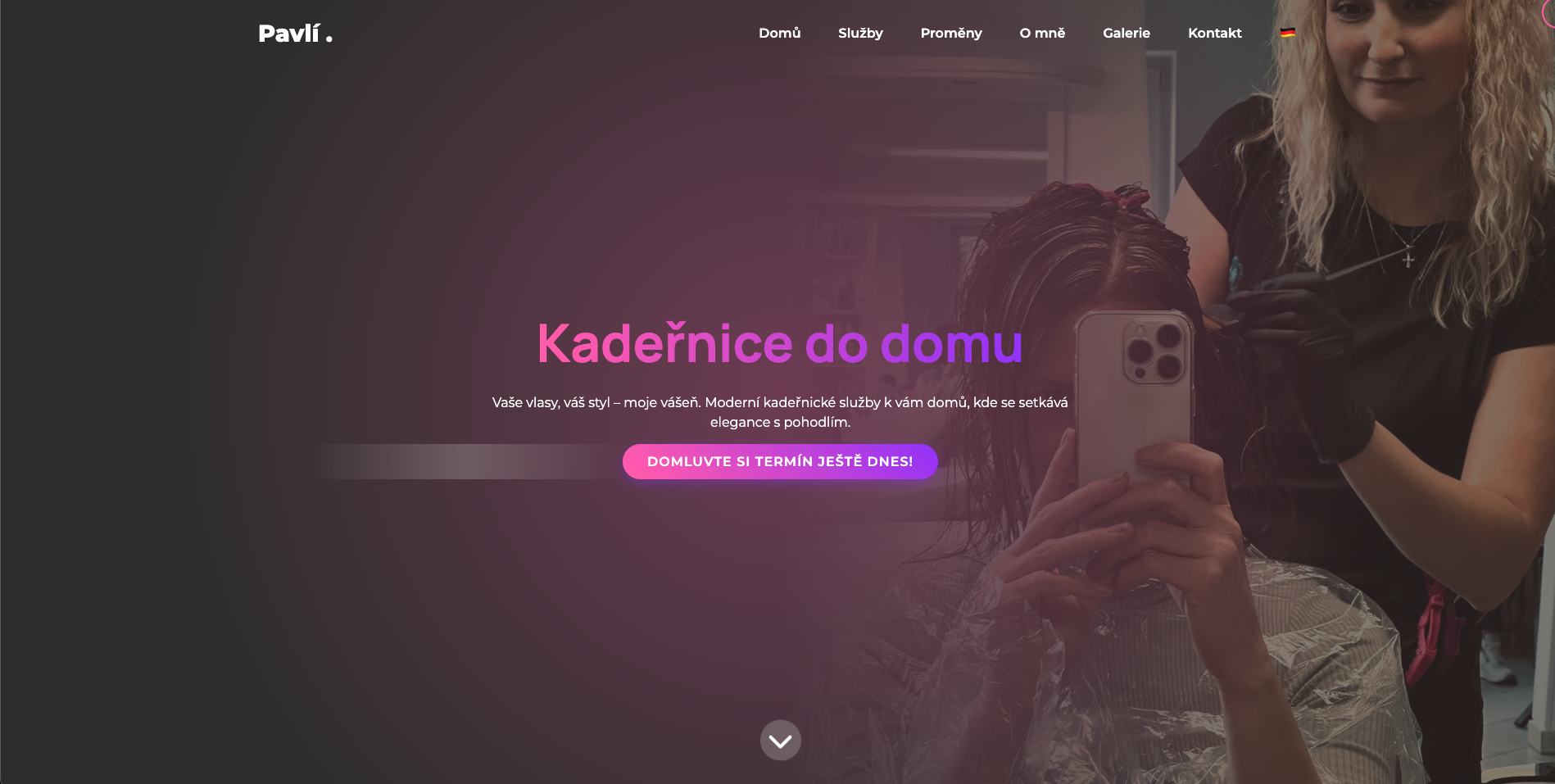 Pavlí — Kadeřnice do domu