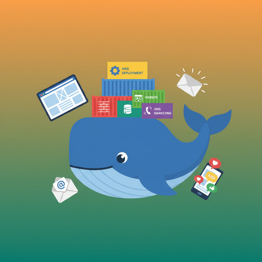 Docker + Varyshop: Od nuly k webu s CRM a SMS marketingem